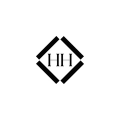 HH logo. H H design. White HH letter. HH, H H letter logo SET design. Initial letter HH linked circle uppercase monogram logo. H H letter logo SET vector design. HH letter logo design 