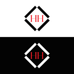 HH logo. H H design. White HH letter. HH, H H letter logo SET design. Initial letter HH linked circle uppercase monogram logo. H H letter logo SET vector design. HH letter logo design 