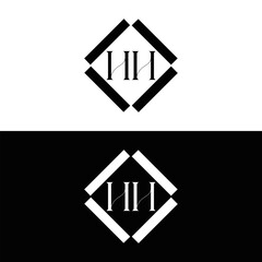 HH logo. H H design. White HH letter. HH, H H letter logo SET design. Initial letter HH linked circle uppercase monogram logo. H H letter logo SET vector design. HH letter logo design 