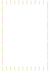 ポップでカラフルなストライプの背景