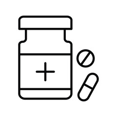 science symbol icon with white background vector stock illustration