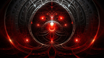 Fototapeta premium Cyber Tech Wallpaper