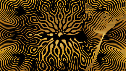 Obraz premium Abstract Backgrounds, Psychedelic Decorative Templates for Posters, Covers, Illustrations . Hippie Wallpaper Design. Trippy Glitchy Background