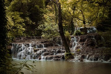 Waterfall in the forest