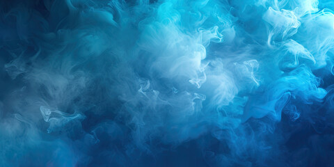 Fototapeta na wymiar Azure Dreams: A Tranquil Blue Background with Soft Cloud Patterns