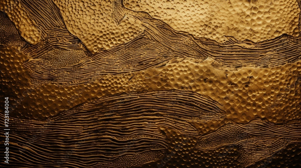 Poster simple gold texture background generated by ai