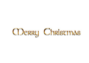 Merry christmas hand lettering calligraphy isolated on white background. Vector holiday illustration element. Merry Christmas script calligraphy	
