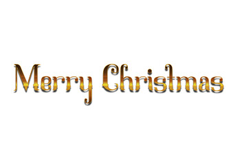 Merry christmas hand lettering calligraphy isolated on white background. Vector holiday illustration element. Merry Christmas script calligraphy	
