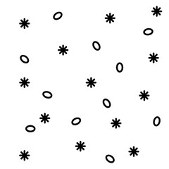 Birthday properti, confetti logo, vector, shape, symbol, arts, design, icon