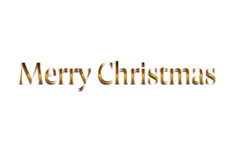 Merry christmas hand lettering calligraphy isolated on white background. Vector holiday illustration element. Merry Christmas script calligraphy