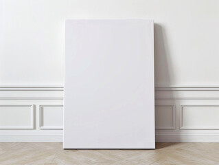 white frame book on white background