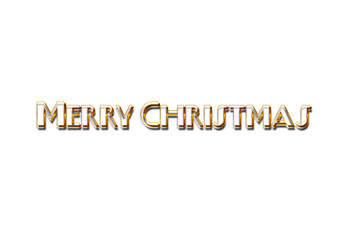 Merry christmas hand lettering calligraphy isolated on white background. Vector holiday illustration element. Merry Christmas script calligraphy
