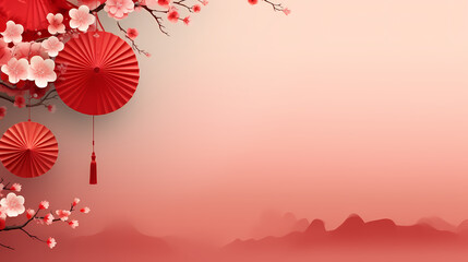 Happy Chinese New Year, Chinese New Year concept with copy space