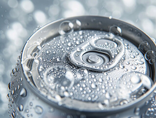 close up of beer can