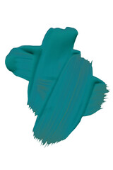 Green watercolor background. Artistic hand paint. Isolated on transparent background.