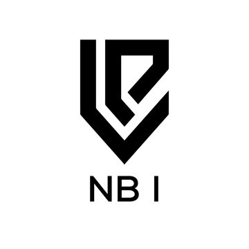 NBI Letter logo design template vector. NBI Business abstract connection vector logo. NBI icon circle logotype.
