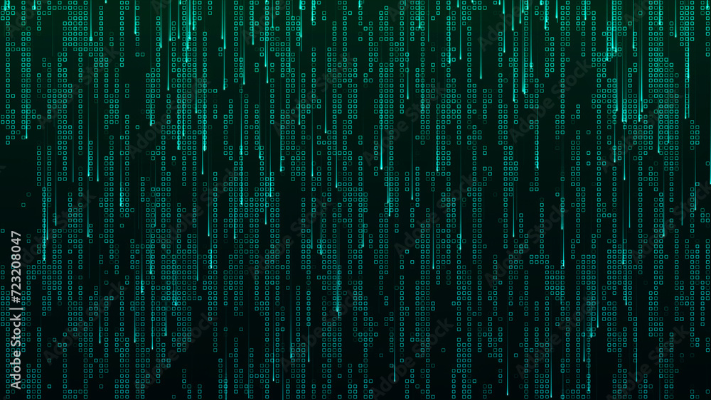 Fototapete real seamless abstract background of green squares. abstract gradient background. background for web