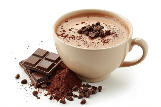 Caf&eacute; con chocolate caliente