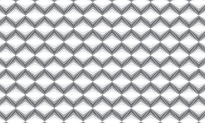 abstract repeatable seamless grey white stylish rhombus pattern.