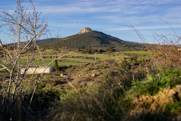 MONTAÑA DE PEÑA UNZUE A LA TARDE