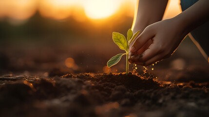New Beginnings: Planting a Sprout on Fertile Soil