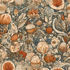 autumn leaves pattern