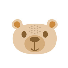 Adorable Bear, Cute Cartoon Bear Face