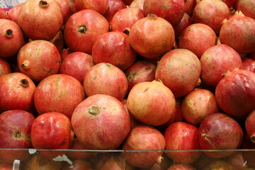Fototapeta na wymiar Vegetables and fruits are sold in January at the bazaar in Tel Aviv.