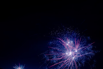 Fototapeta premium fireworks in the night sky