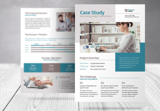 Case Study Business Document Template 
