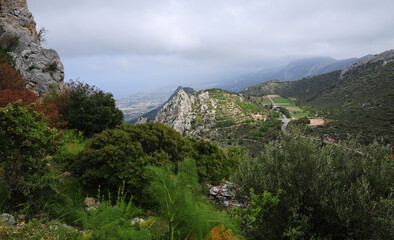 Fototapeta na wymiar A view from Kyrenia, Cyprus