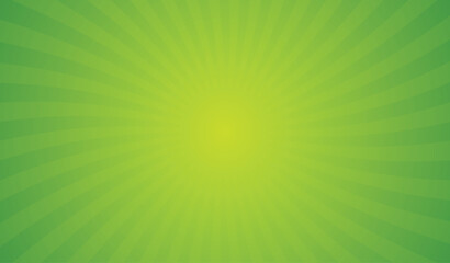 Bright green spiral rays background. Comics, pop art style. Bright green spiral rays background.
