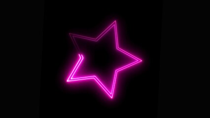 abstract beautiful glowing neon frame illustration background.