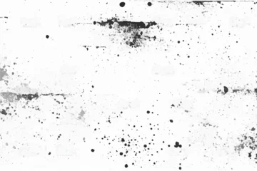 Fototapeten Black and white Grunge Background.  Black and white grunge texture. Black paint splatter isolated on white background. Abstract mild textured effect. Eps 10. © Usama