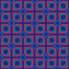 floral simple abstract batik textile