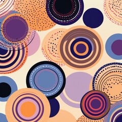 Fototapeta premium Beautiful abstract background of geometric shapes