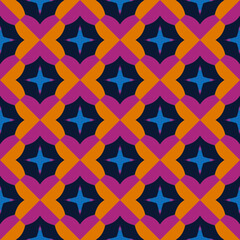 floral simple abstract batik textile