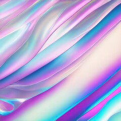 Fototapeta premium Iridescent foil texture Holographic background