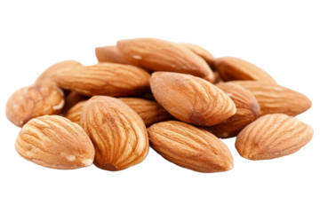 Almendras aisladas