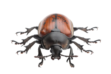 Escarabajo aislado