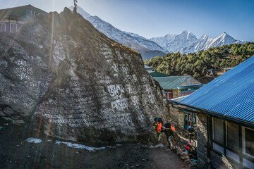 Sherpas, Everest Base Camp Trek, Nepal, Namche Bazaar