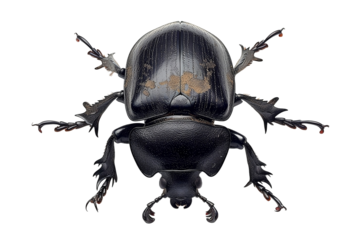 Escarabajo aislado