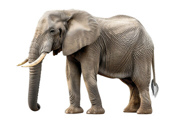 Elefante gris aislado