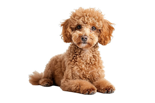 Caniche marr&oacute;n