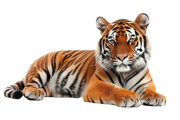 Majestuosidad Salvaje: El Tigre de Bengala - obrazy, fototapety, plakaty