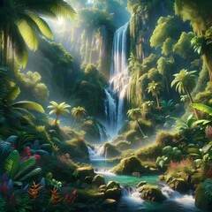 Obraz premium world in the jungle