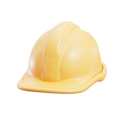Safety Helmet 3D Icon