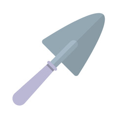 Spatula line icon. Sandbox, dig, earth, vegetable garden, bucket, hand, beds. Vector icon for business and advertising