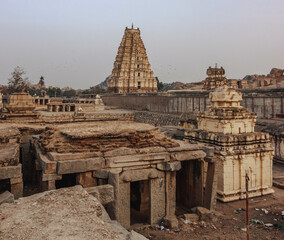 Virupaksha Temple is a Hindu temple dedicated to Shiva.