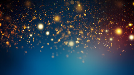 Fototapeta na wymiar Featuring stunning soft bokeh lights and shiny elements. Abstract festive and new year background